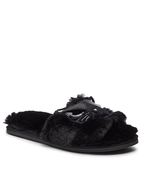 KARL LAGERFELD Γυναίκες Παντόφλες Σπιτιού KL49110 Μαύρο Μαύρο 1 KARL LAGERFELD Γυναίκες Παντόφλες Σπιτιού KL49110 Μαύρο Μαύρο