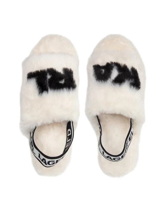 KARL LAGERFELD Γυναίκες Παντόφλες Σπιτιού KL40200 Μπεζ Μπεζ 6 KARL LAGERFELD Γυναίκες Παντόφλες Σπιτιού KL40200 Μπεζ Μπεζ - Image 6