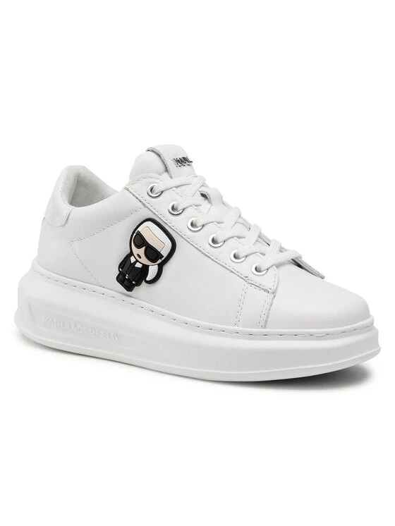 KARL LAGERFELD Γυναίκες Κλειστά Παπούτσια Αθλητικά KL62530 Λευκό Λευκό 1 KARL LAGERFELD Γυναίκες Κλειστά Παπούτσια Αθλητικά KL62530 Λευκό Λευκό