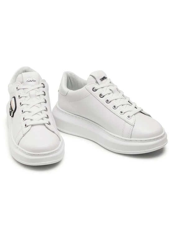 KARL LAGERFELD Γυναίκες Κλειστά Παπούτσια Αθλητικά KL62530 Λευκό Λευκό 5 KARL LAGERFELD Γυναίκες Κλειστά Παπούτσια Αθλητικά KL62530 Λευκό Λευκό - Image 5
