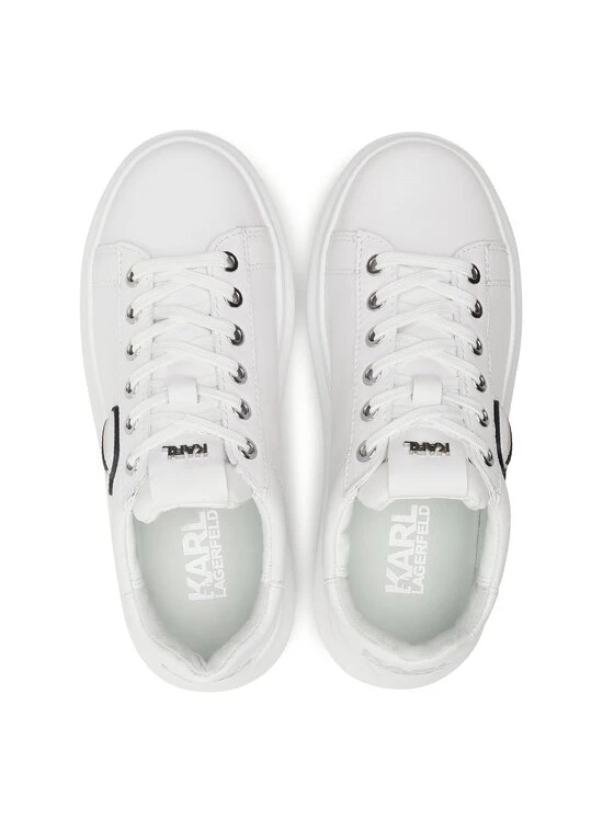 KARL LAGERFELD Γυναίκες Κλειστά Παπούτσια Αθλητικά KL62530 Λευκό Λευκό 6 KARL LAGERFELD Γυναίκες Κλειστά Παπούτσια Αθλητικά KL62530 Λευκό Λευκό - Image 6