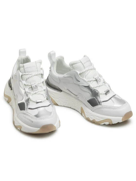 KARL LAGERFELD Γυναίκες Κλειστά Παπούτσια Αθλητικά KL62420 Λευκό Λευκό 5 KARL LAGERFELD Γυναίκες Κλειστά Παπούτσια Αθλητικά KL62420 Λευκό Λευκό - Image 5