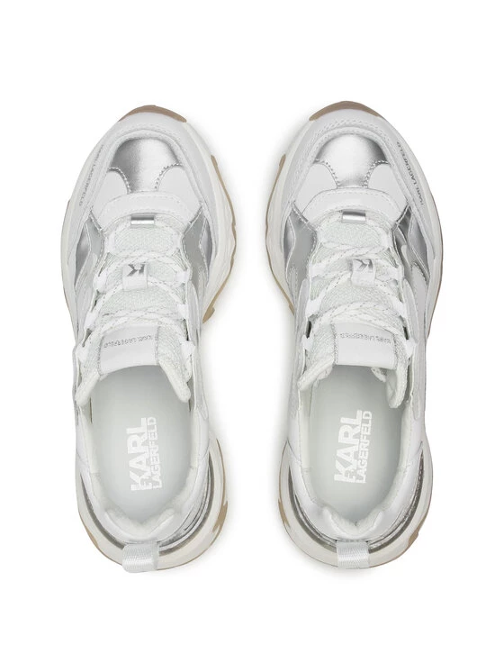KARL LAGERFELD Γυναίκες Κλειστά Παπούτσια Αθλητικά KL62420 Λευκό Λευκό 6 KARL LAGERFELD Γυναίκες Κλειστά Παπούτσια Αθλητικά KL62420 Λευκό Λευκό - Image 6