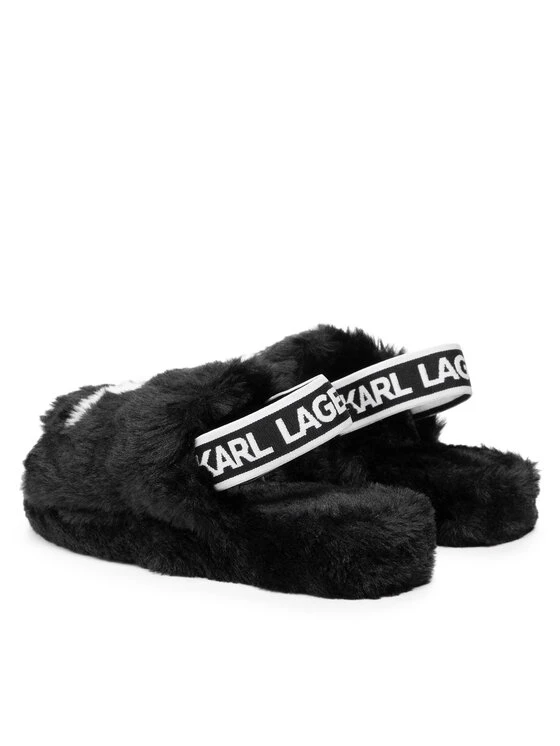 KARL LAGERFELD Γυναίκες Παντόφλες Σπιτιού KL40200 Μαύρο Μαύρο 3 KARL LAGERFELD Γυναίκες Παντόφλες Σπιτιού KL40200 Μαύρο Μαύρο - Image 3
