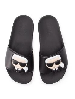 KARL LAGERFELD Γυναίκες Παντόφλες KL80905 Μαύρο Μαύρο -KARL LAGERFELD Κατάστημα unnamed file 1354