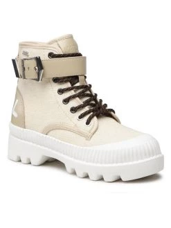 KARL LAGERFELD Γυναίκες Biker Μποτάκια Μποτάκια KL42551 Μπεζ Μπεζ