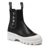 KARL LAGERFELD Γυναίκες Chelsea Boots Μποτάκια με λάστιχο KL42560 Μαύρο Μαύρο