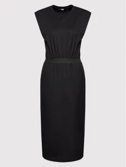 KARL LAGERFELD Γυναίκες Καθημερινά Φορέματα Φόρεμα καθημερινό Logo Tape 221W1351 Μαύρο Regular Fit Μαύρο -KARL LAGERFELD Κατάστημα unnamed file 138