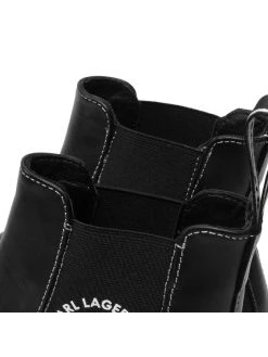 KARL LAGERFELD Γυναίκες Biker Μποτάκια Μποτάκια KL45251 Μαύρο Μαύρο -KARL LAGERFELD Κατάστημα unnamed file 1385