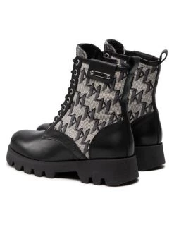 KARL LAGERFELD Γυναίκες Biker Μποτάκια Ορειβατικά παπούτσια KL41161 Μαύρο Μαύρο -KARL LAGERFELD Κατάστημα unnamed file 1412