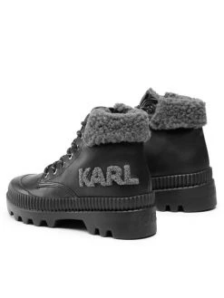 KARL LAGERFELD Γυναίκες Biker Μποτάκια Ορειβατικά παπούτσια KL42555 Μαύρο Μαύρο -KARL LAGERFELD Κατάστημα unnamed file 1424
