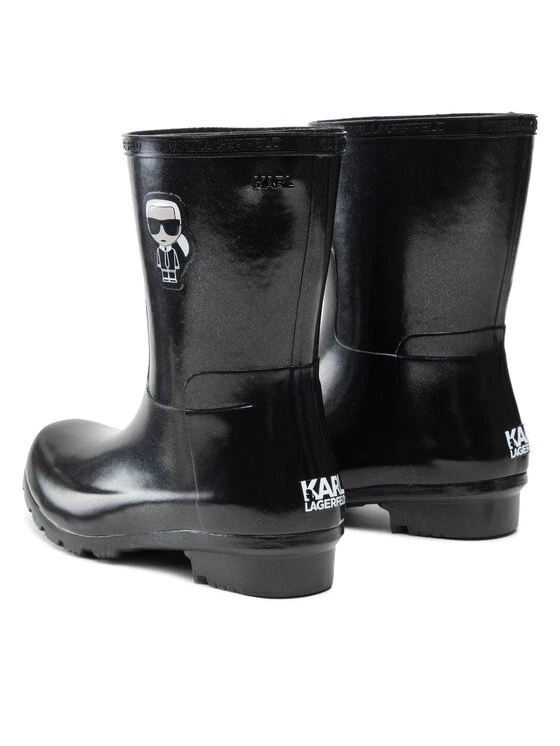 KARL LAGERFELD Γυναίκες Γαλότσες KL47073 Μαύρο Μαύρο 3 KARL LAGERFELD Γυναίκες Γαλότσες KL47073 Μαύρο Μαύρο - Image 3