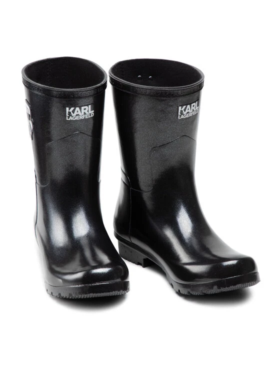 KARL LAGERFELD Γυναίκες Γαλότσες KL47073 Μαύρο Μαύρο 5 KARL LAGERFELD Γυναίκες Γαλότσες KL47073 Μαύρο Μαύρο - Image 5