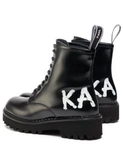 KARL LAGERFELD Γυναίκες Biker Μποτάκια Ορειβατικά παπούτσια KL45450 Μαύρο Μαύρο -KARL LAGERFELD Κατάστημα unnamed file 1460
