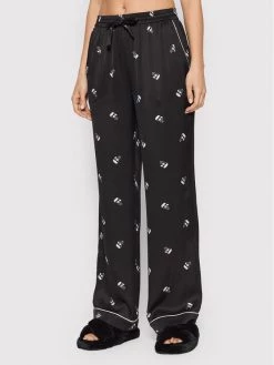 KARL LAGERFELD Γυναίκες Πιτζάμες Σετ Πιτζάμα Ikonik 220W2130 Μαύρο Relaxed Fit Μαύρο -KARL LAGERFELD Κατάστημα unnamed file 1478