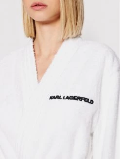 KARL LAGERFELD Γυναίκες Ρόμπες Ρόμπα Unisex Logo 211M2180 Λευκό Λευκό -KARL LAGERFELD Κατάστημα unnamed file 1488