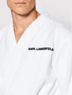 KARL LAGERFELD Γυναίκες Ρόμπες Ρόμπα Unisex Logo 211M2180 Λευκό Λευκό -KARL LAGERFELD Κατάστημα unnamed file 1489