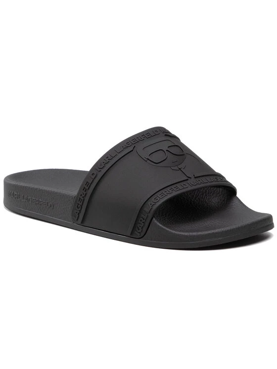 KARL LAGERFELD Γυναίκες Παντόφλες KL80919 Μαύρο Μαύρο 1 KARL LAGERFELD Γυναίκες Παντόφλες KL80919 Μαύρο Μαύρο