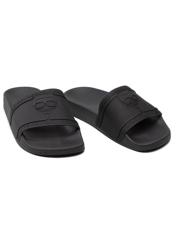 KARL LAGERFELD Γυναίκες Παντόφλες KL80919 Μαύρο Μαύρο 5 KARL LAGERFELD Γυναίκες Παντόφλες KL80919 Μαύρο Μαύρο - Image 5