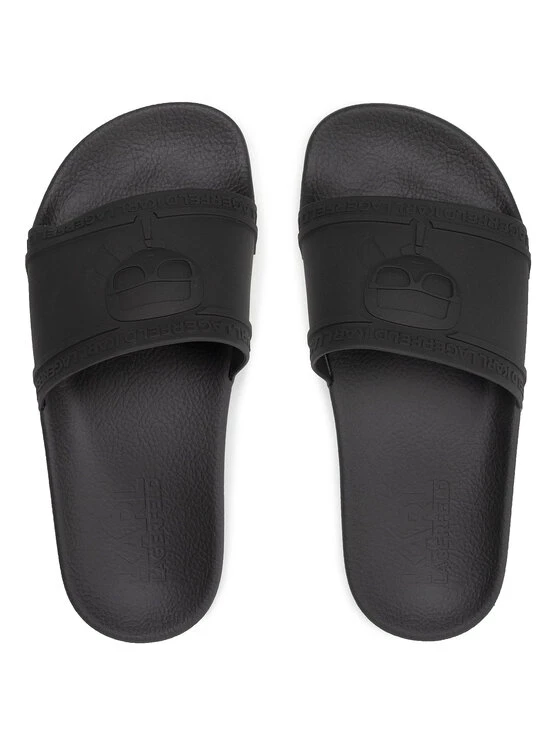 KARL LAGERFELD Γυναίκες Παντόφλες KL80919 Μαύρο Μαύρο 6 KARL LAGERFELD Γυναίκες Παντόφλες KL80919 Μαύρο Μαύρο - Image 6