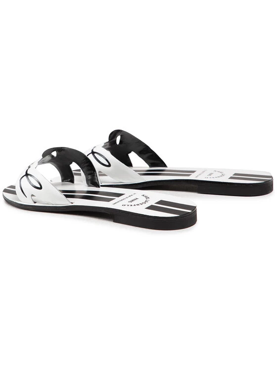KARL LAGERFELD Γυναίκες Παντόφλες KL80480 Λευκό Λευκό 3 KARL LAGERFELD Γυναίκες Παντόφλες KL80480 Λευκό Λευκό - Image 3