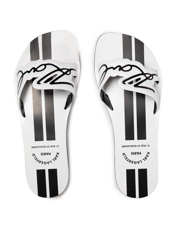 KARL LAGERFELD Γυναίκες Παντόφλες KL80480 Λευκό Λευκό 5 KARL LAGERFELD Γυναίκες Παντόφλες KL80480 Λευκό Λευκό - Image 5