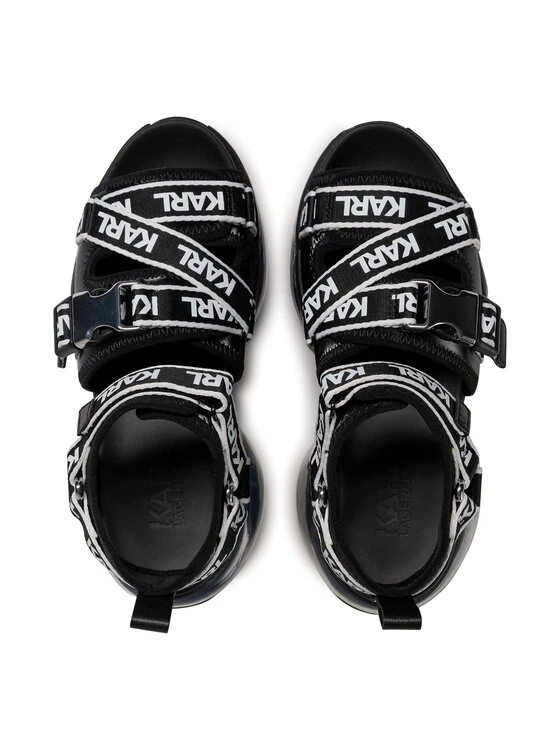 KARL LAGERFELD Γυναίκες Σανδάλια KL62705 Μαύρο Μαύρο 6 KARL LAGERFELD Γυναίκες Σανδάλια KL62705 Μαύρο Μαύρο - Image 6