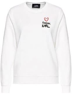 KARL LAGERFELD Γυναίκες Μπλούζες Μπλούζα Forever 205W1810 Λευκό Regular Fit Λευκό 9 KARL LAGERFELD Γυναίκες Μπλούζες Μπλούζα Forever 205W1810 Λευκό Regular Fit Λευκό -KARL LAGERFELD Κατάστημα unnamed file 1523