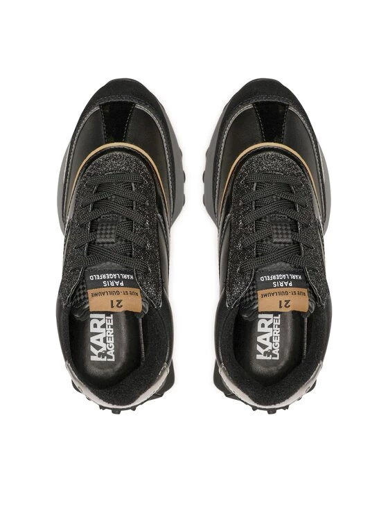 KARL LAGERFELD Γυναίκες Κοντά Αθλητικά Αθλητικά KL62930W Μαύρο Μαύρο 5 KARL LAGERFELD Γυναίκες Κοντά Αθλητικά Αθλητικά KL62930W Μαύρο Μαύρο - Image 5