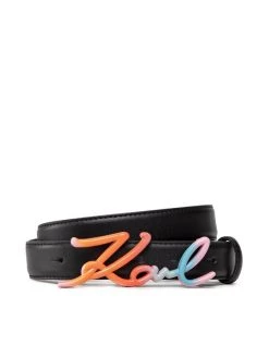 KARL LAGERFELD Γυναίκες Ζώνες Ζώνη Γυναικεία 225W3157 Μαύρο Μαύρο