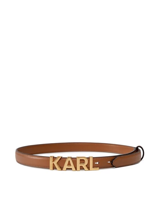 KARL LAGERFELD Γυναίκες Ζώνες Ζώνη Γυναικεία 225W3154 Καφέ Καφέ 1 KARL LAGERFELD Γυναίκες Ζώνες Ζώνη Γυναικεία 225W3154 Καφέ Καφέ