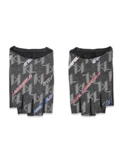 KARL LAGERFELD Γυναίκες Δερμάτινα γάντια Γάντια Γυναικεία 225W3604 Γκρι Γκρι