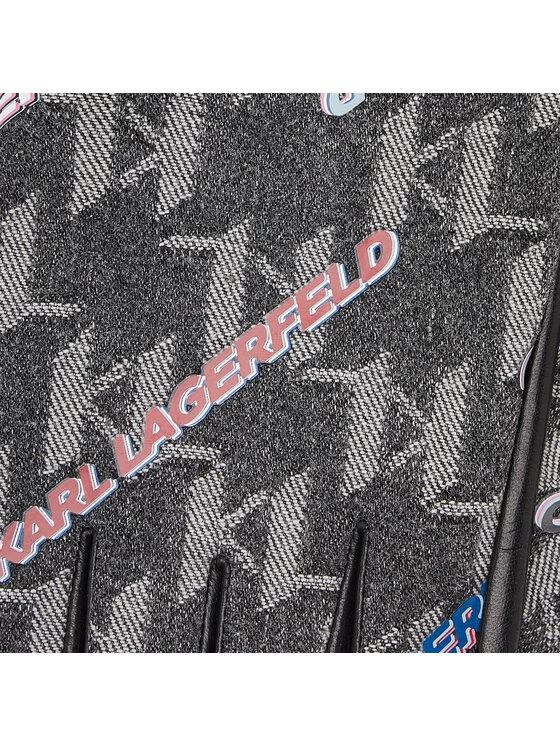 KARL LAGERFELD Γυναίκες Δερμάτινα γάντια Γάντια Γυναικεία 225W3604 Γκρι Γκρι 2 KARL LAGERFELD Γυναίκες Δερμάτινα γάντια Γάντια Γυναικεία 225W3604 Γκρι Γκρι - Image 2