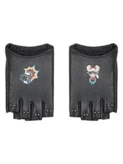 KARL LAGERFELD Γυναίκες Δερμάτινα γάντια Γάντια Γυναικεία 225W3601 Μαύρο Μαύρο