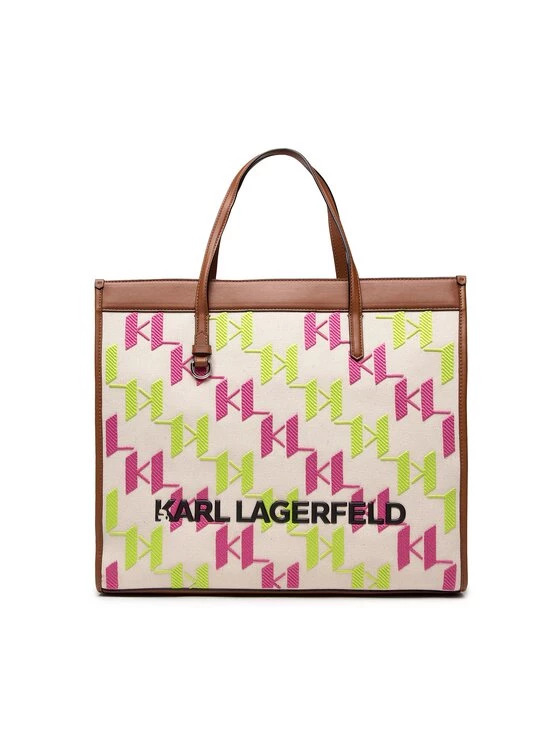 KARL LAGERFELD Γυναίκες Τσάντες με Χερούλι Τσάντα 225W3150 Μπεζ Μπεζ 1 KARL LAGERFELD Γυναίκες Τσάντες με Χερούλι Τσάντα 225W3150 Μπεζ Μπεζ