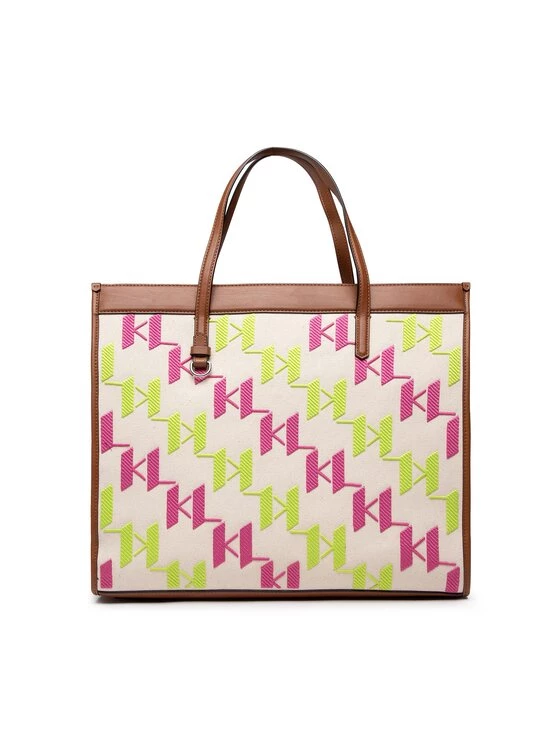 KARL LAGERFELD Γυναίκες Τσάντες με Χερούλι Τσάντα 225W3150 Μπεζ Μπεζ 4 KARL LAGERFELD Γυναίκες Τσάντες με Χερούλι Τσάντα 225W3150 Μπεζ Μπεζ - Image 4