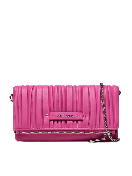 KARL LAGERFELD Γυναίκες Τσάντες Βραδινές Τσάντα 225W3222 Ροζ Ροζ 1 KARL LAGERFELD Γυναίκες Τσάντες Βραδινές Τσάντα 225W3222 Ροζ Ροζ