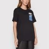 KARL LAGERFELD Γυναίκες T-shirts T-Shirt Ikonik Monogram 221W1783 Μαύρο Relaxed Fit Μαύρο