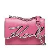 KARL LAGERFELD Γυναίκες Τσάντες Χιαστί Τσάντα 225W3041 Ροζ Ροζ