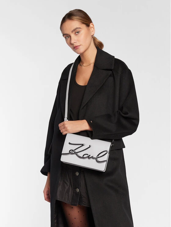 KARL LAGERFELD Γυναίκες Τσάντες Χιαστί Τσάντα 225W3040 Γκρι Γκρι 5 KARL LAGERFELD Γυναίκες Τσάντες Χιαστί Τσάντα 225W3040 Γκρι Γκρι - Image 5