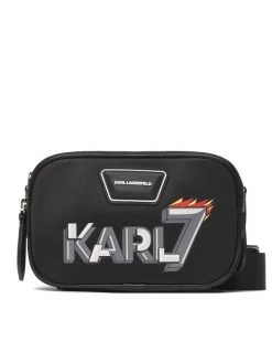 KARL LAGERFELD Γυναίκες Τσάντες Χιαστί Τσάντα 225W3016 Μαύρο Μαύρο
