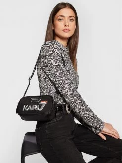 KARL LAGERFELD Γυναίκες Τσάντες Χιαστί Τσάντα 225W3016 Μαύρο Μαύρο -KARL LAGERFELD Κατάστημα unnamed file 1846