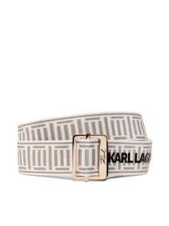 KARL LAGERFELD Γυναίκες Ζώνες Ζώνη Γυναικεία 225W3152 Μπεζ Μπεζ