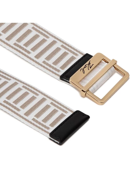 KARL LAGERFELD Γυναίκες Ζώνες Ζώνη Γυναικεία 225W3152 Μπεζ Μπεζ 2 KARL LAGERFELD Γυναίκες Ζώνες Ζώνη Γυναικεία 225W3152 Μπεζ Μπεζ - Image 2