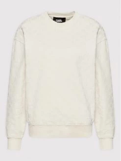 KARL LAGERFELD Γυναίκες Μπλούζες Μπλούζα Monogram 216W1883 Μπεζ Regular Fit Μπεζ -KARL LAGERFELD Κατάστημα unnamed file 190