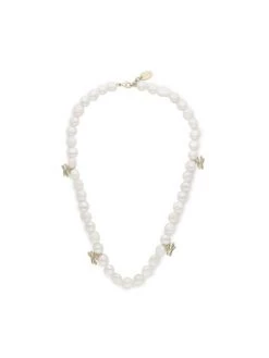 KARL LAGERFELD Γυναίκες Κολιέ 225W3941 Λευκό Λευκό