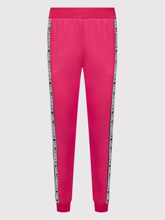 KARL LAGERFELD Γυναίκες Παντελόνια Φόρμας Παντελόνι φόρμας Double Jersey 220W1031 Ροζ Regular Fit Ροζ 5 KARL LAGERFELD Γυναίκες Παντελόνια Φόρμας Παντελόνι φόρμας Double Jersey 220W1031 Ροζ Regular Fit Ροζ - Image 5