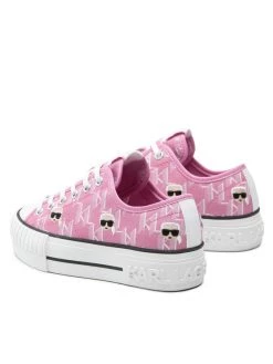 KARL LAGERFELD Γυναίκες Κλειστά Παπούτσια Sneakers KL60414 Ροζ Ροζ -KARL LAGERFELD Κατάστημα unnamed file 1959