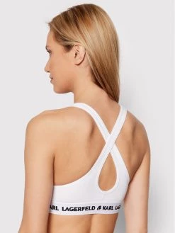 KARL LAGERFELD Γυναίκες Χωρίς Μπανέλα Σουτιέν χωρίς μπανέλα Logo 211W2109 Λευκό Λευκό -KARL LAGERFELD Κατάστημα unnamed file 218