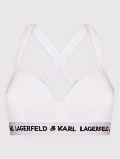KARL LAGERFELD Γυναίκες Χωρίς Μπανέλα Σουτιέν χωρίς μπανέλα Logo 211W2109 Λευκό Λευκό -KARL LAGERFELD Κατάστημα unnamed file 219